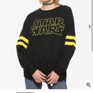 Star Wars Black and Yellow Shirt